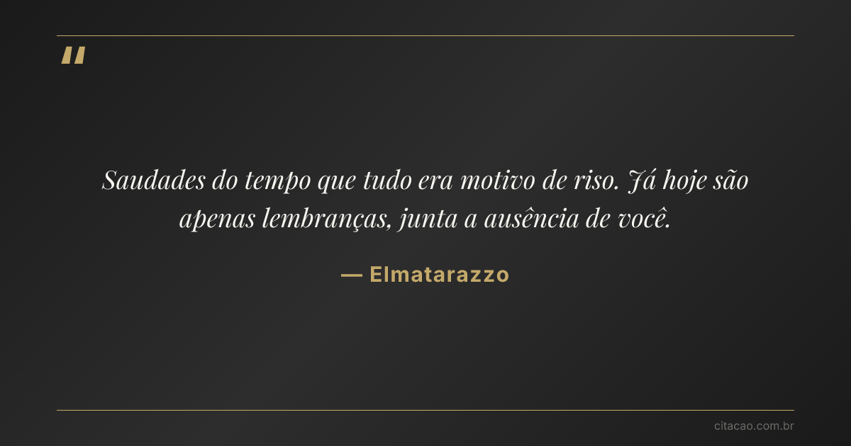 Citação de Elmatarazzo