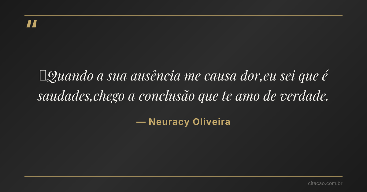 Citação de Neuracy Oliveira
