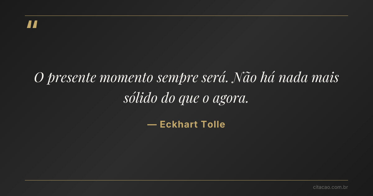Citação de Eckhart Tolle