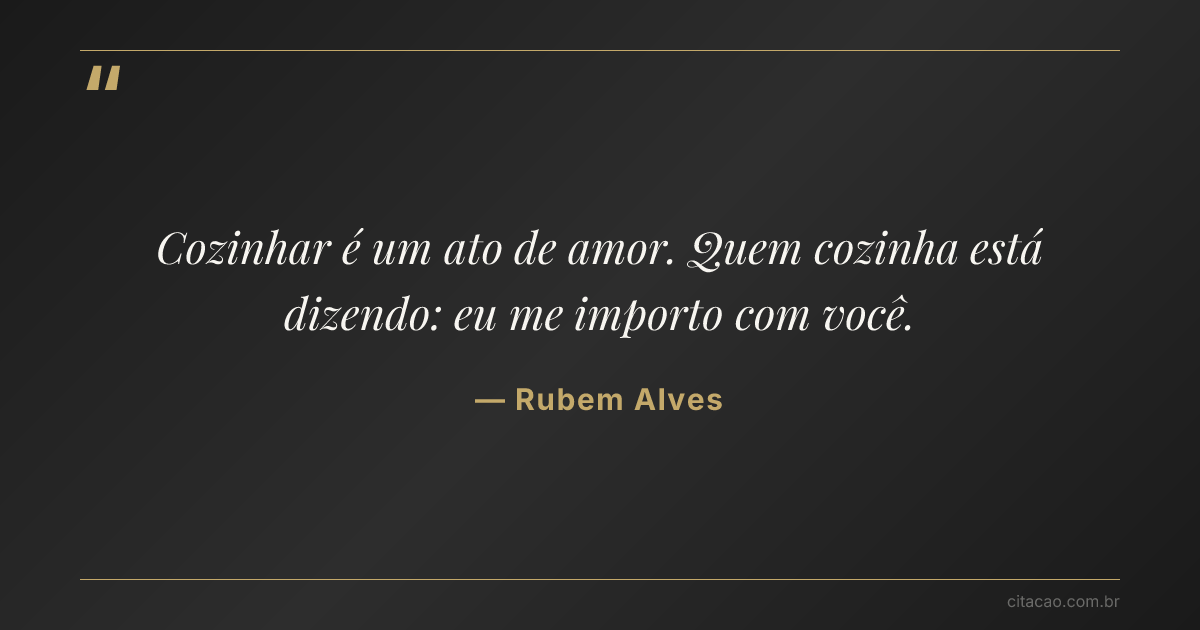 Citação de Rubem Alves