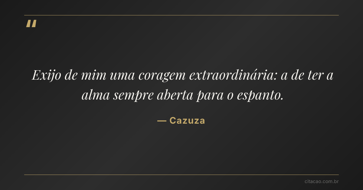 Citação de Cazuza