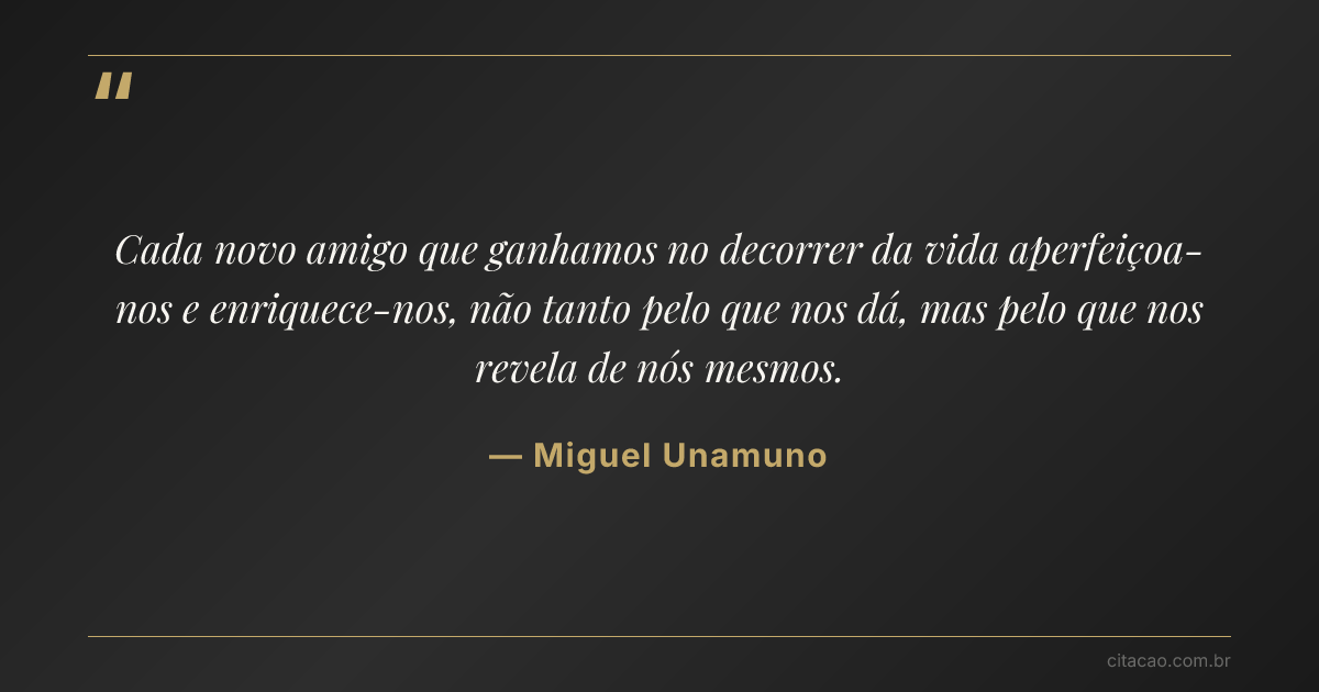 Citação de Miguel Unamuno