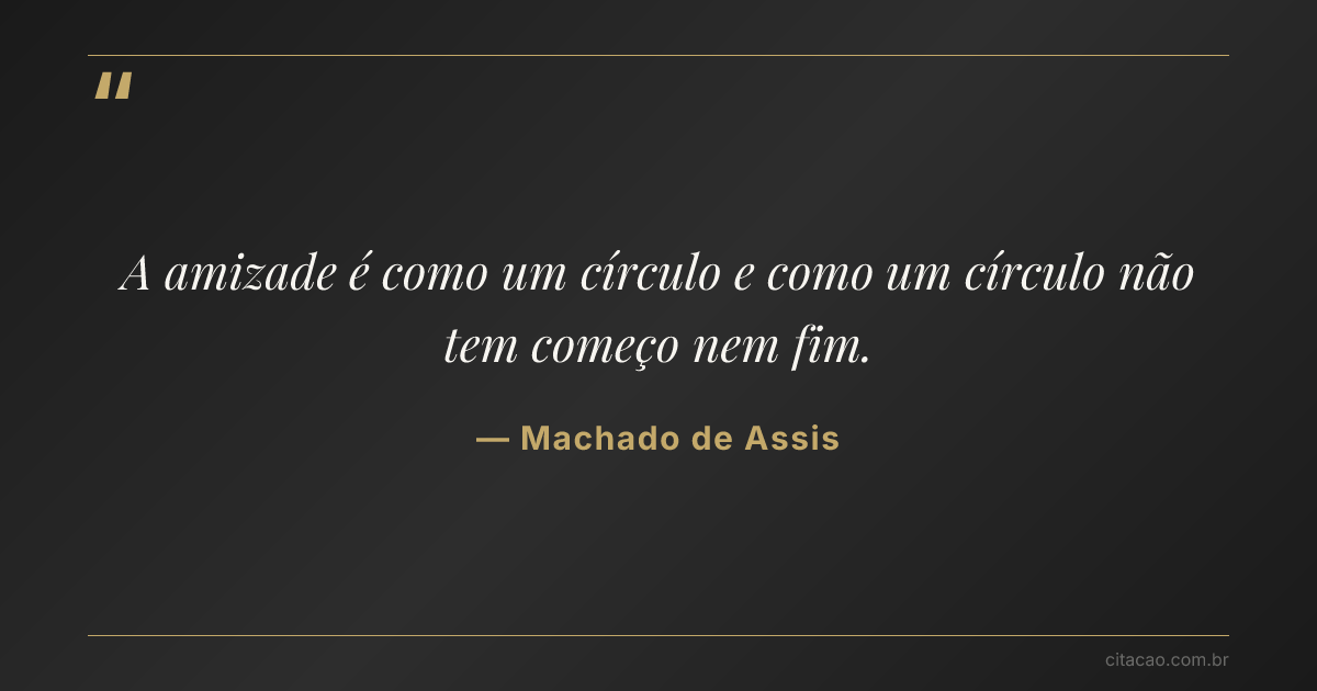 Citação de Machado de Assis