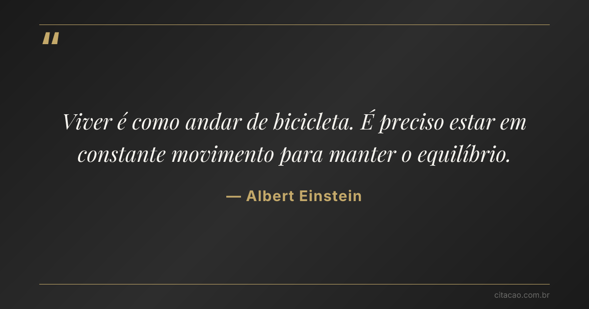 Citação de Albert Einstein