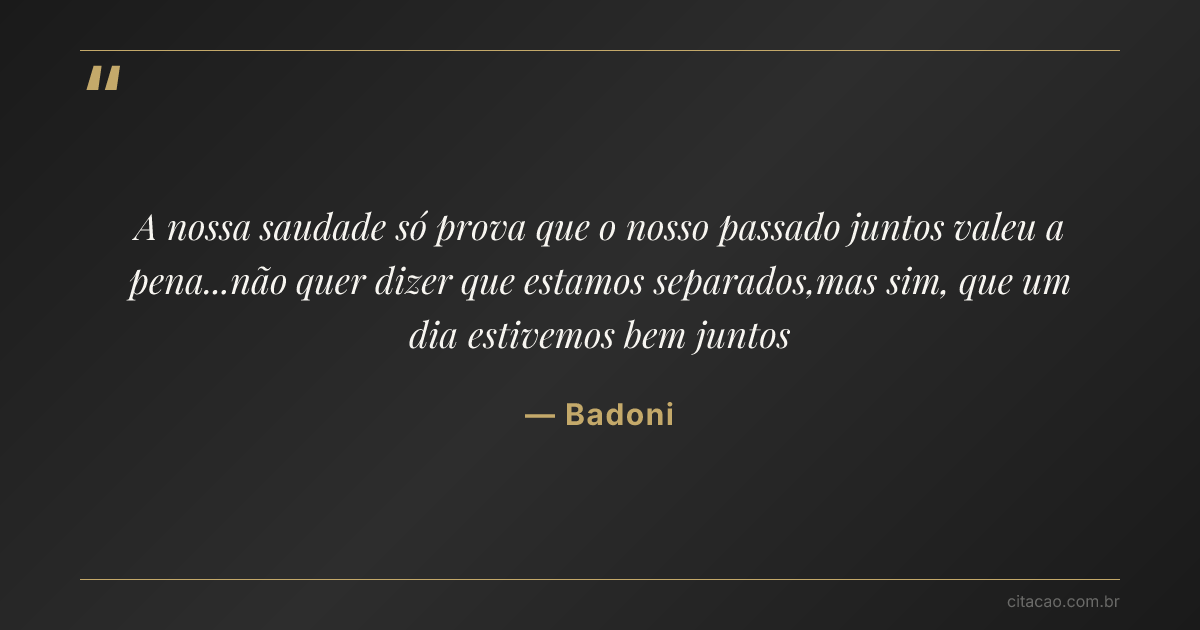 Citação de Badoni