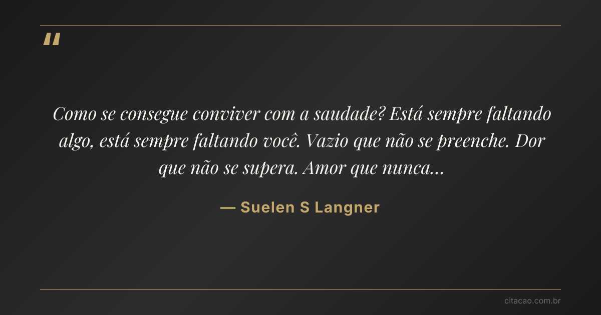 Citação de Suelen S Langner