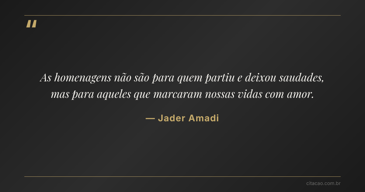 Citação de Jader Amadi