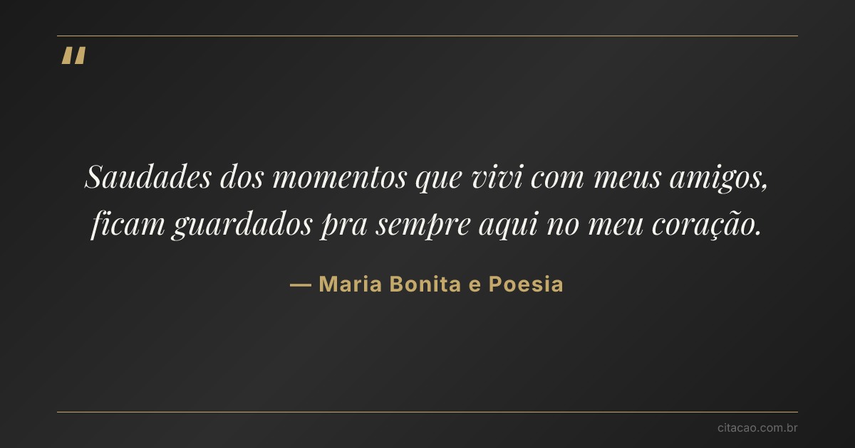 Citação de Maria Bonita e Poesia