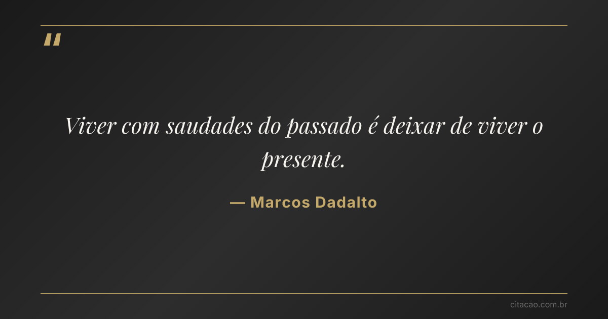 Citação de Marcos Dadalto