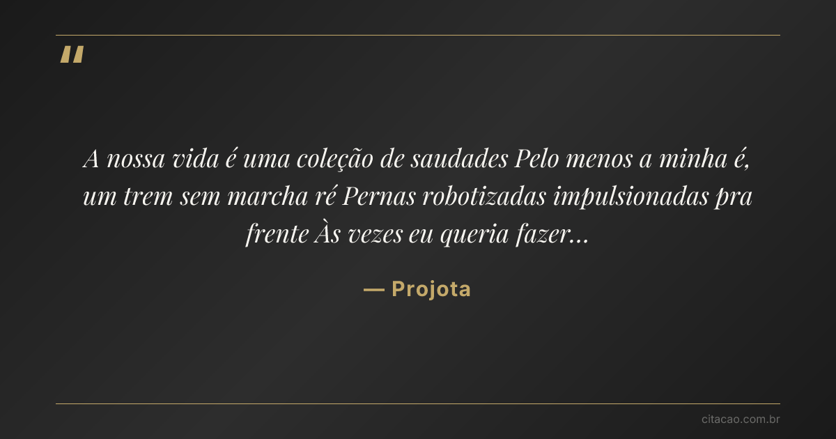 Citação de Projota